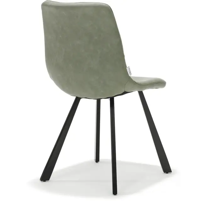 RV Design Eetkamerstoel Bari - Vintage Groen (set van 2 stoelen)