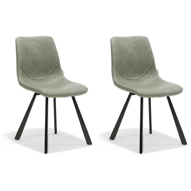 RV Design Esszimmerstuhl Bari - Vintage Green (2er-Set)
