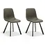 RV Design Esszimmerstuhl Bari - Taupe (2er-Set)