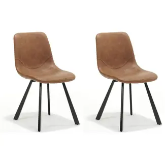 RV Design Esszimmerstuhl Bari – Taupe (Set mit 2 Stühlen) – Kopie - Copy