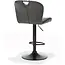 RV Design Adjustable Bar Stool Cordoba - Anthracite (set of 2 chairs)