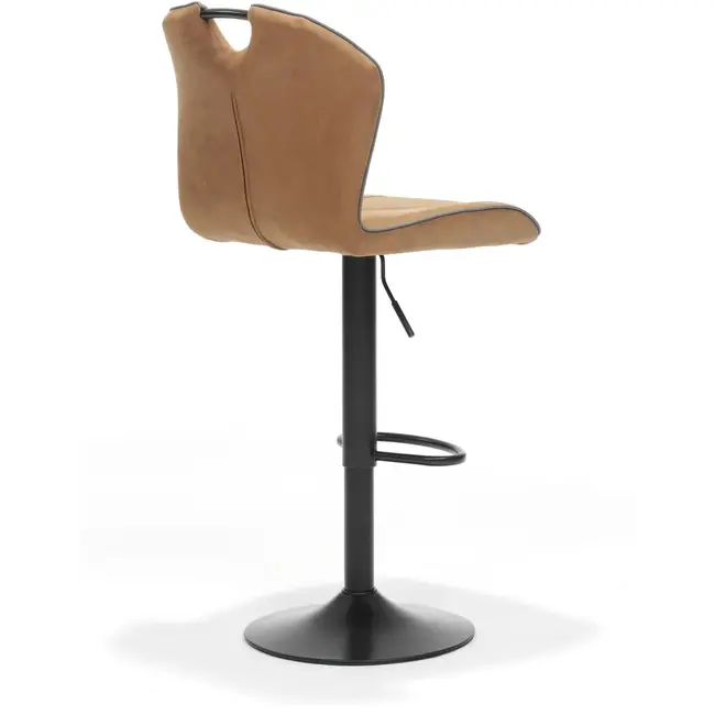 RV Design Regulowany stołek barowy Cordoba - Cognac (zestaw 2 krzeseł)