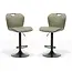 RV Design Adjustable Bar Stool Cordoba - Green (set of 2 chairs)