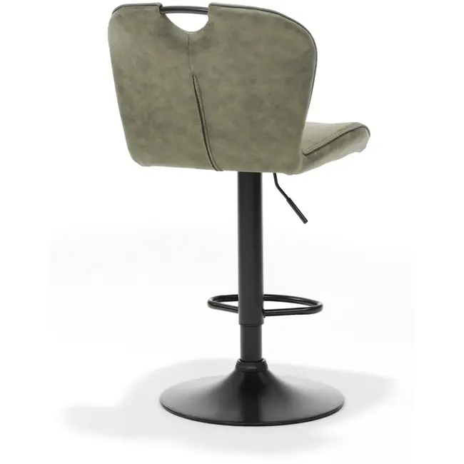 RV Design Verstelbare Barstoel Cordoba - Groen (set van 2 stoelen)