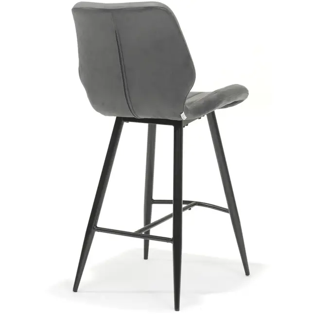 RV Design Hoker barowy Brenn - Antracyt (zestaw 2 krzeseł)