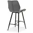 RV Design Barhocker Brenn - Anthrazit (2er-Set)