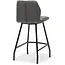 RV Design Bar stool Gino - Anthracite (set of 2 chairs)
