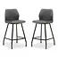 RV Design Bar stool Gino - Anthracite (set of 2 chairs)
