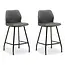 RV Design Bar stool Gino - Anthracite (set of 2 chairs)