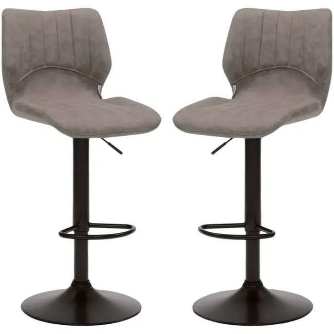 RV Design Barstoel Bobby - Pebble (set van 2 stoelen) vuur reistent