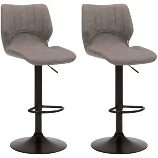 RV Design Barhocker Bobby - Pebble (2er-Set) feuerfest