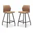 RV Design Barhocker Gino - Cognac (2er-Set)