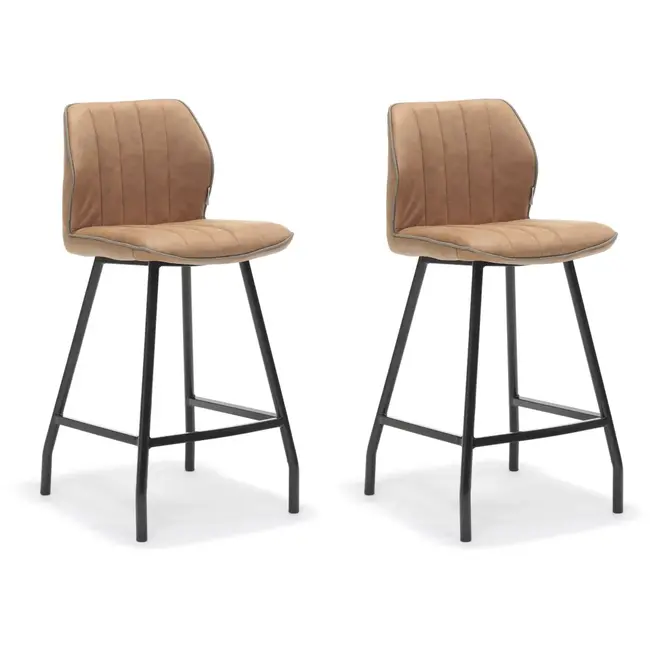RV Design Hoker Gino - Cognac (komplet 2 krzeseł)