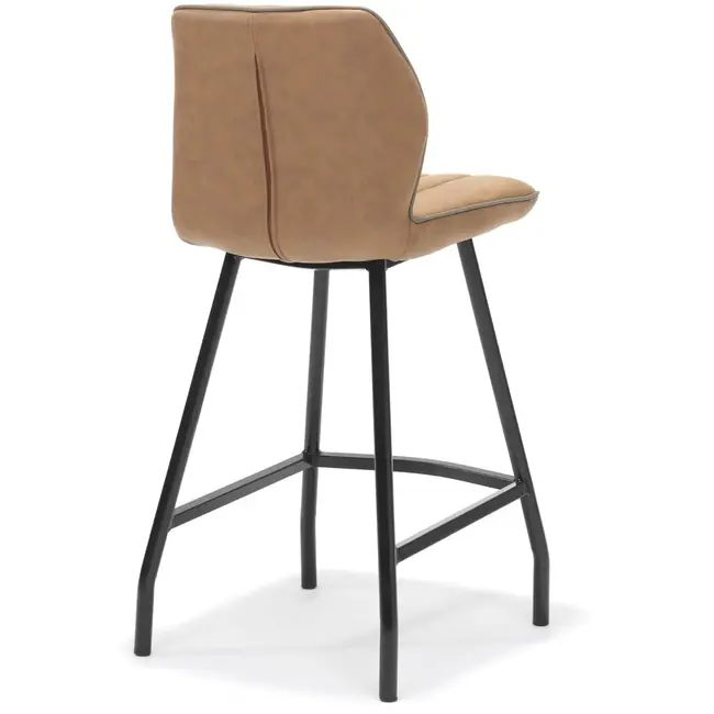 RV Design Barhocker Gino - Cognac (2er-Set)