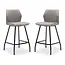 RV Design Barhocker Gino - Pebble (2er-Set)