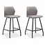 RV Design Barhocker Gino - Pebble (2er-Set)