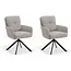 RV Design Chaise de salle à manger Fred - Retro Bliss Naturel (lot de 2 chaises)