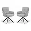 RV Design Esszimmerstuhl Fred – Retro Bliss Gray (2er-Set)