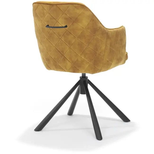 RV Design Esszimmerstuhl Clio - Aurora Velours Gold (2er-Set)