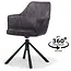 RV Design Eetkamerstoel Clio - Aurora Antraciet (set van 2 stoelen)