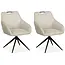 MX Sofa Eetkamer stoel Luka - Toffee (set van 2 stuks)