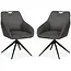 MX Sofa Esszimmerstuhl Luka - Anthrazit (2er-Set)