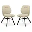 MX Sofa Esszimmerstuhl Jaimie - Beige (2er-Set)