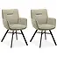 MX Sofa Esszimmerstuhl Maisie - Beige (2er-Set)
