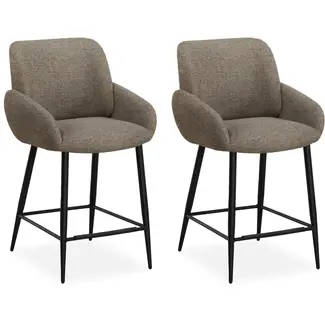 MX Sofa Bar stool Dani - Natural (set of 2 chairs)