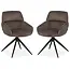 MX Sofa Eetkamer stoel Lake - Taupe (set van 2 stoelen)