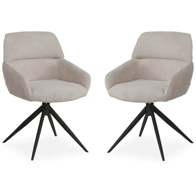 MX Sofa Dining room chair Lake - Natural (set of 2 chairs)