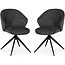 MX Sofa Dining room chair Jane - Anthracite (set of 2)