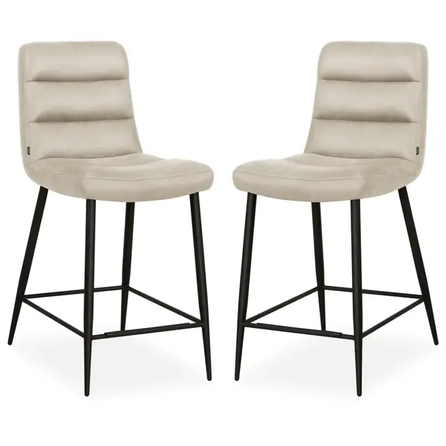 MX Sofa Lena – Barhocker – Toffee – 2er Set