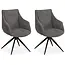MX Sofa Colin – Dining room chairs – Anthracite – Set of 2