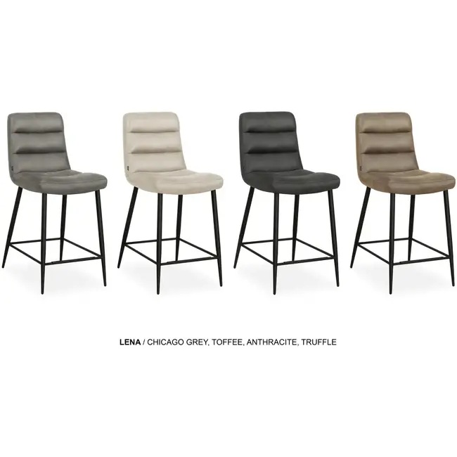 MX Sofa Lena – Barstoelen – Toffee – Set van 2