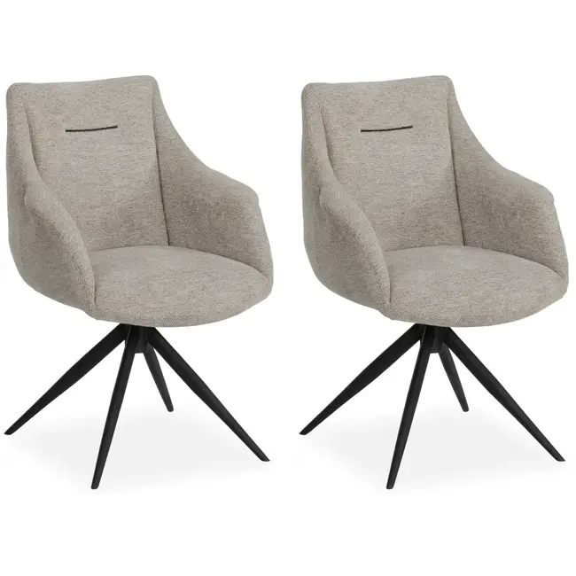MX Sofa Colin – Dining chairs – Dolphin – Set of 2