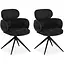 MX Sofa Porta – Dining room chairs – Anthracite – Set of 2