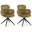 MX Sofa Porta – Dining chairs – Curry – Set of 2