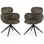 MX Sofa Porta – Dining room chairs – Taupe – Set of 2