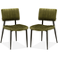 MX Sofa Ivan - Eetkamerstoel - Moss - (set van 2 stoelen)