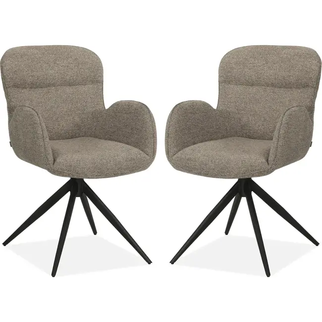 MX Sofa Argentinien - Esszimmerstuhl „Liver“ (2er-Set)