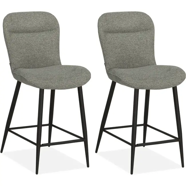 MX Sofa Argentine - Tabouret de bar Sky (lot de 2 chaises)
