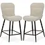 MX Sofa Tabouret de bar Argentina - Natural (lot de 2 chaises)