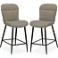 MX Sofa Argentine - Tabouret de bar Liver (lot de 2 chaises)