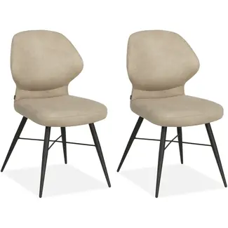 MX Sofa MX Sofa - Dining Chair Jamaica - Sand (set of 2 chairs)