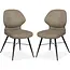 MX Sofa Eetkamerstoel Jamaica - Clay (set van 2 stoelen)