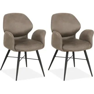 MX Sofa MX Sofa - Dining Chair Jamaica - Clay (set of 2 chairs)
