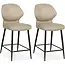 MX Sofa Barstoel Jamaica - Sand (set van 2 stoelen)
