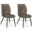 MX Sofa Eetkamerstoel Jefferson - Taupe (set van 2 stoelen)
