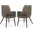 MX Sofa Eetkamerstoel Jefferson - Taupe (set van 2 stoelen)